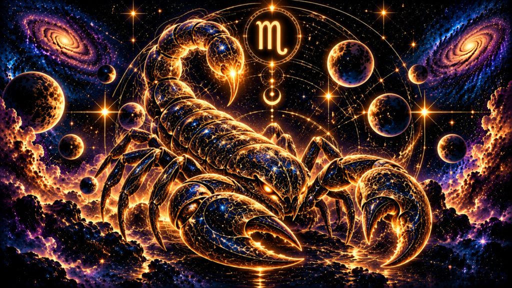 Scorpio zodiac sign Скорпион