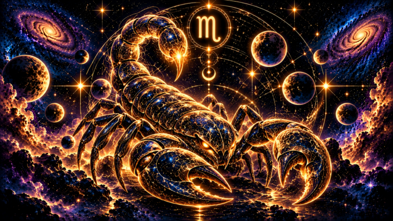 Scorpio zodiac sign Скорпион